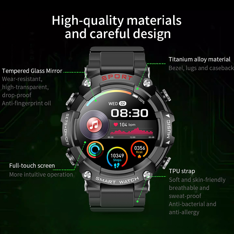 Haino Teko ST-3 Watch Buds UAE | 2-in-1 Smartwatch with TWS Earbuds