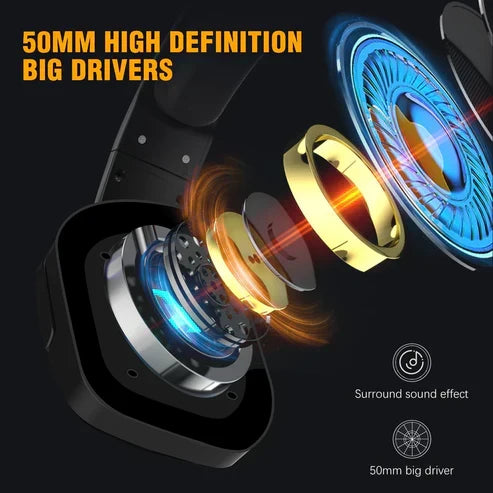 Gaming Headset RGB Wired - Professional PS4 PC Computer Headphones | UAE