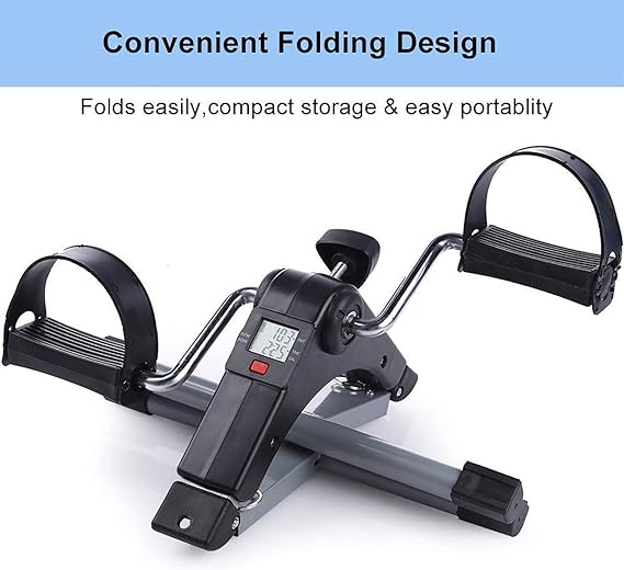 Mini Portable Pedal Exercise Bike - Indoor Fitness Trainer | Home Gym UAE